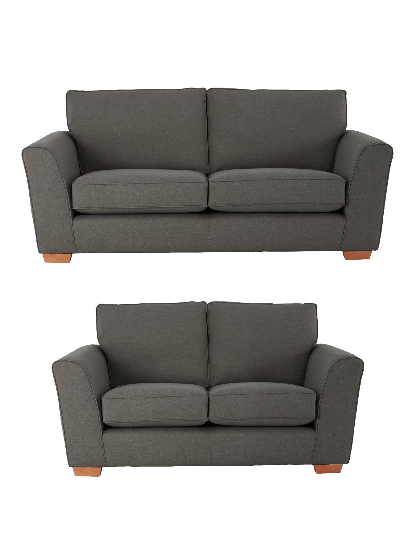 undefined Jackson 3 Seater + 2 Seater Fabric Sofa Set (Buy and SAVE!)