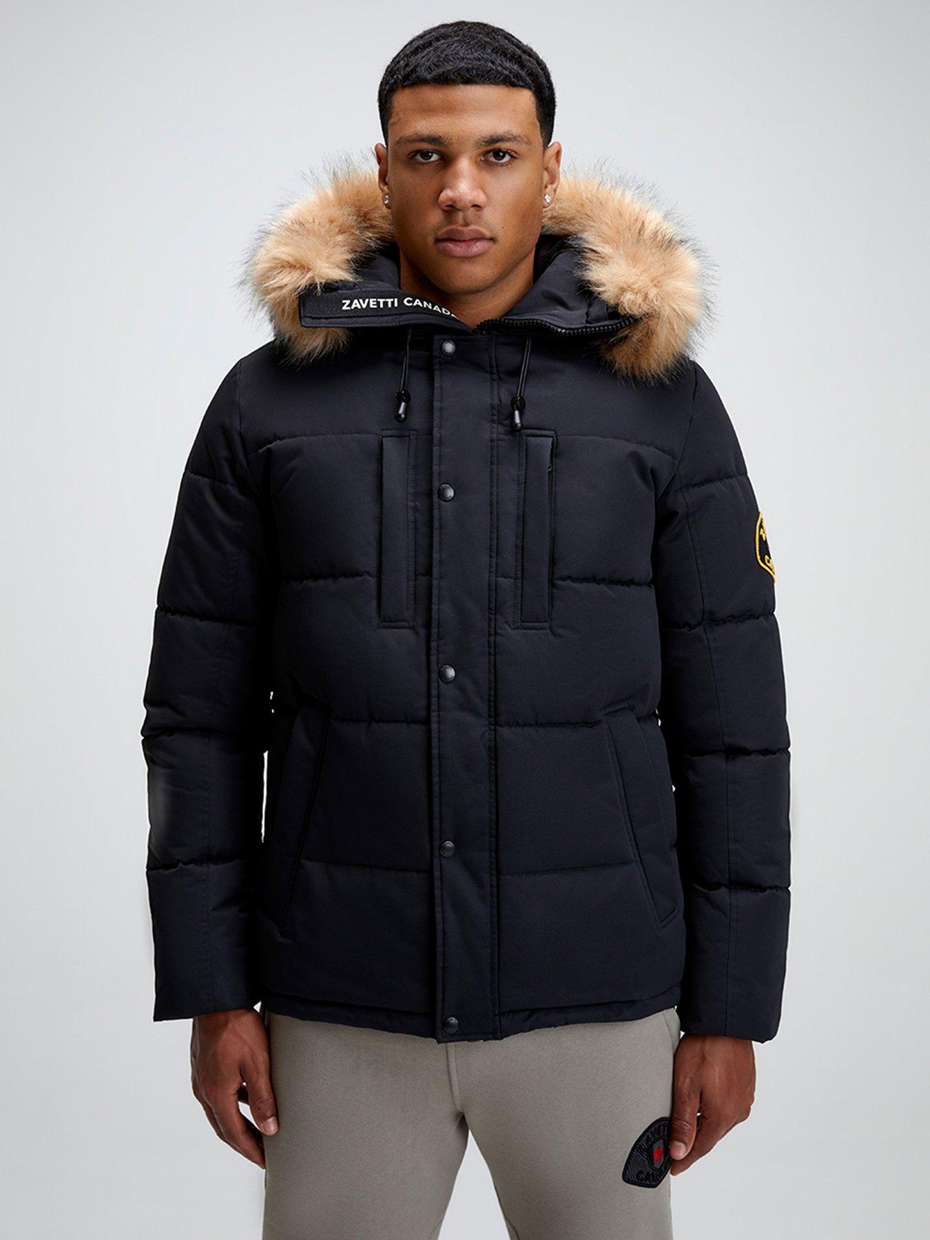 Zavetti Canada Oshawa 2.0 Padded Parka - Black