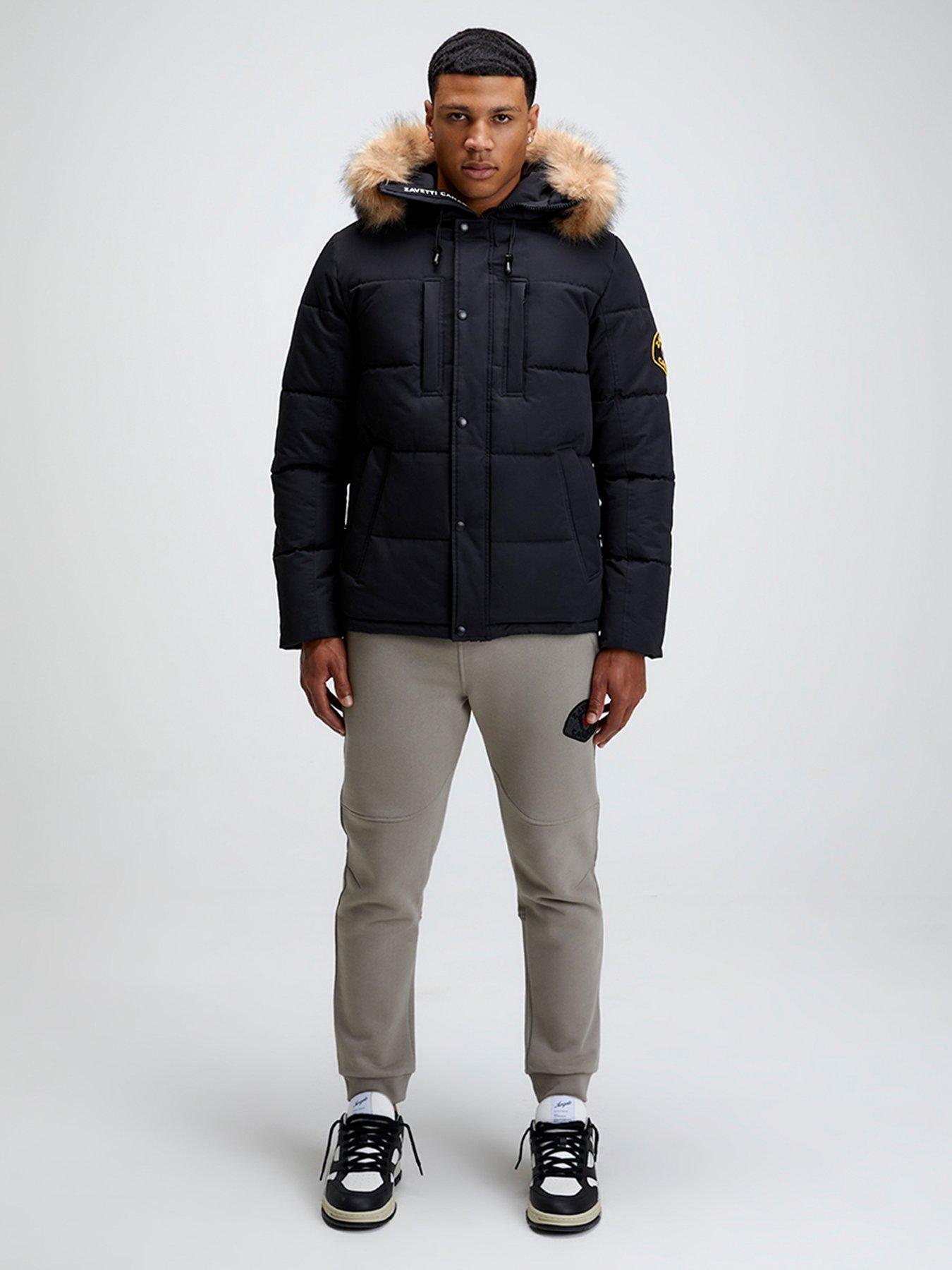 Zavetti Canada Oshawa 2.0 Padded Parka - Black | Very.co.uk