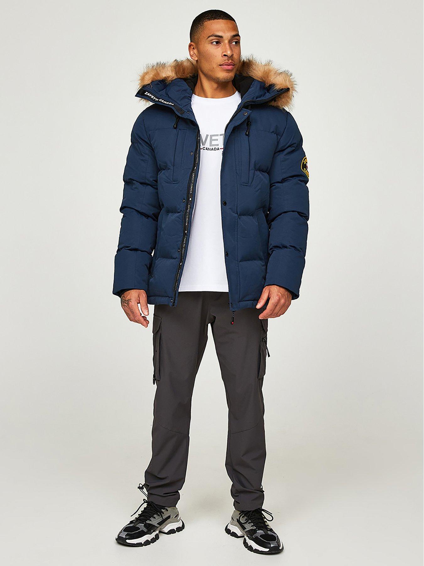 Zavetti Canada Oshawa 2.0 Padded Parka Navy Very