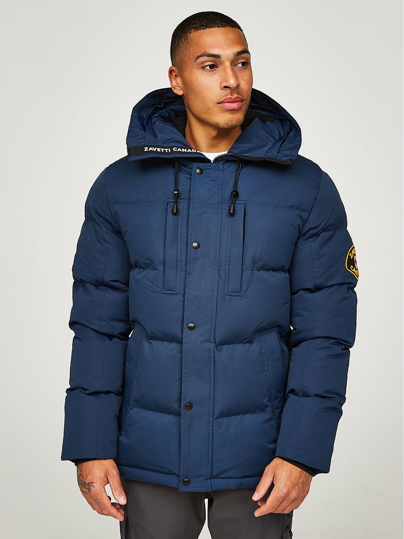 Zavetti Canada Oshawa Padded Parka Navy Very
