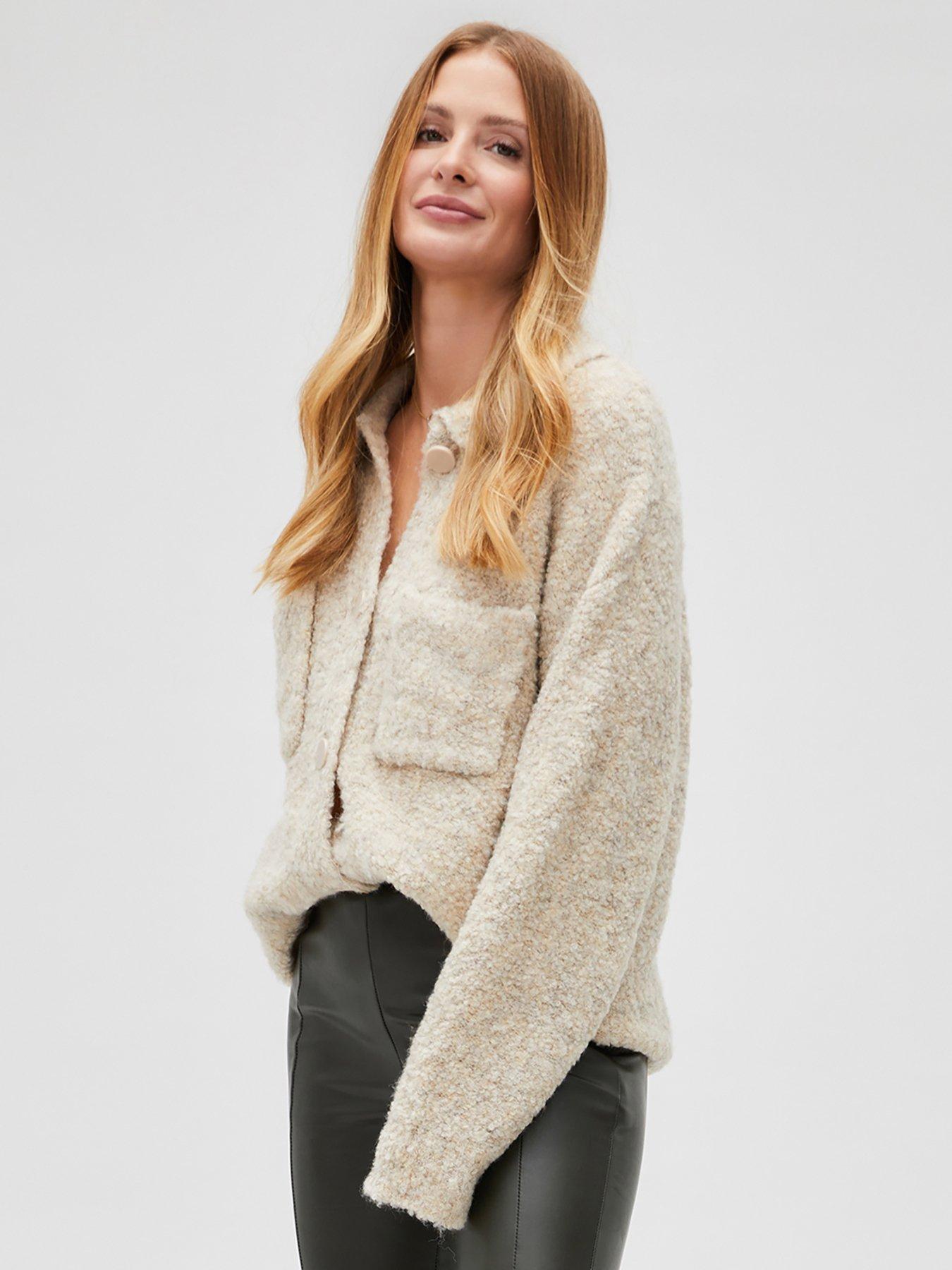 Millie Mackintosh X Very Boucle Cardigan - Neutral