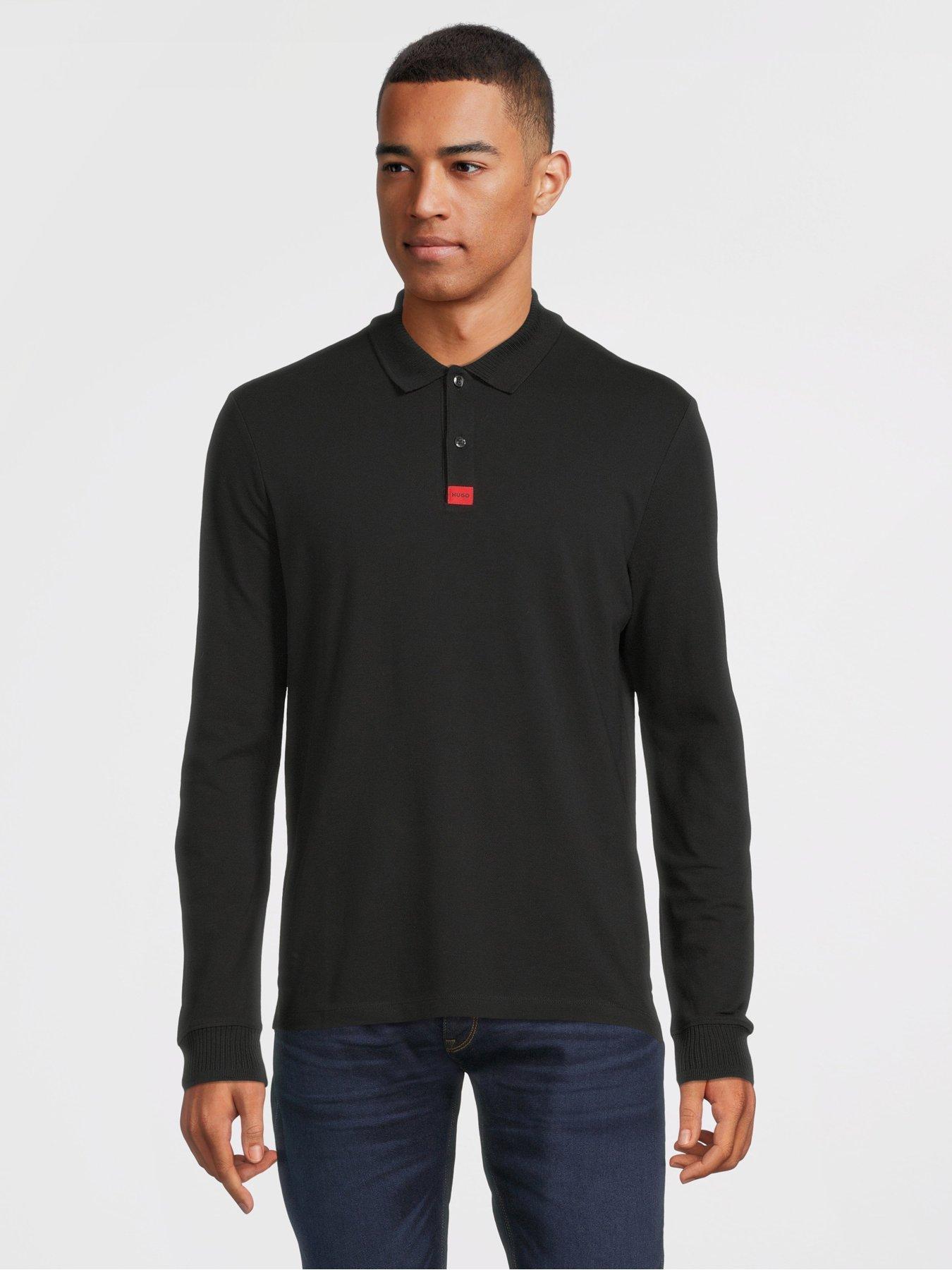 Men's Long Sleeve Polo Shirts & Polo Tops | Very.co.uk