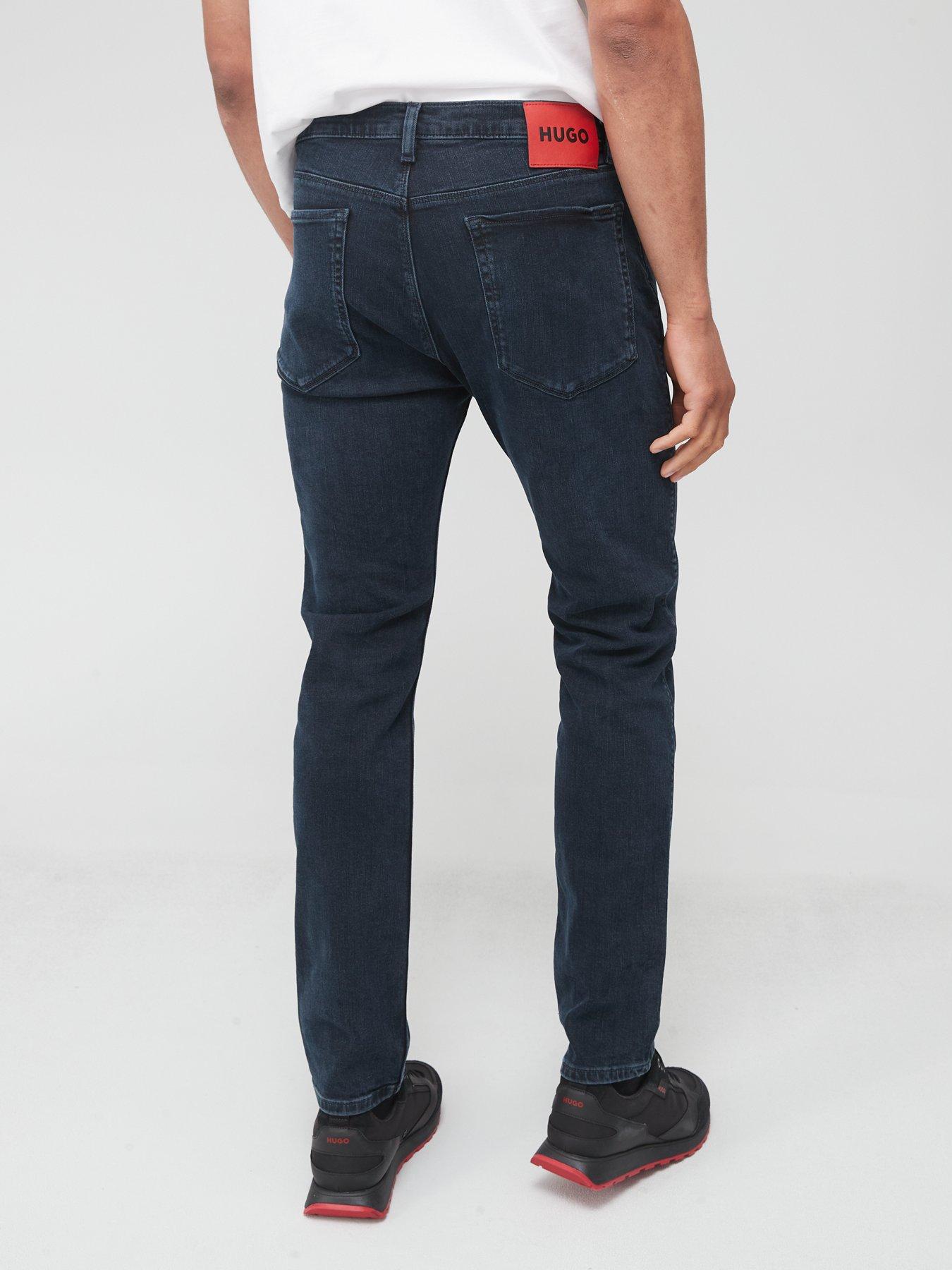 Image 2 of 6 of HUGO 708 Slim Fit Jeans - Navy