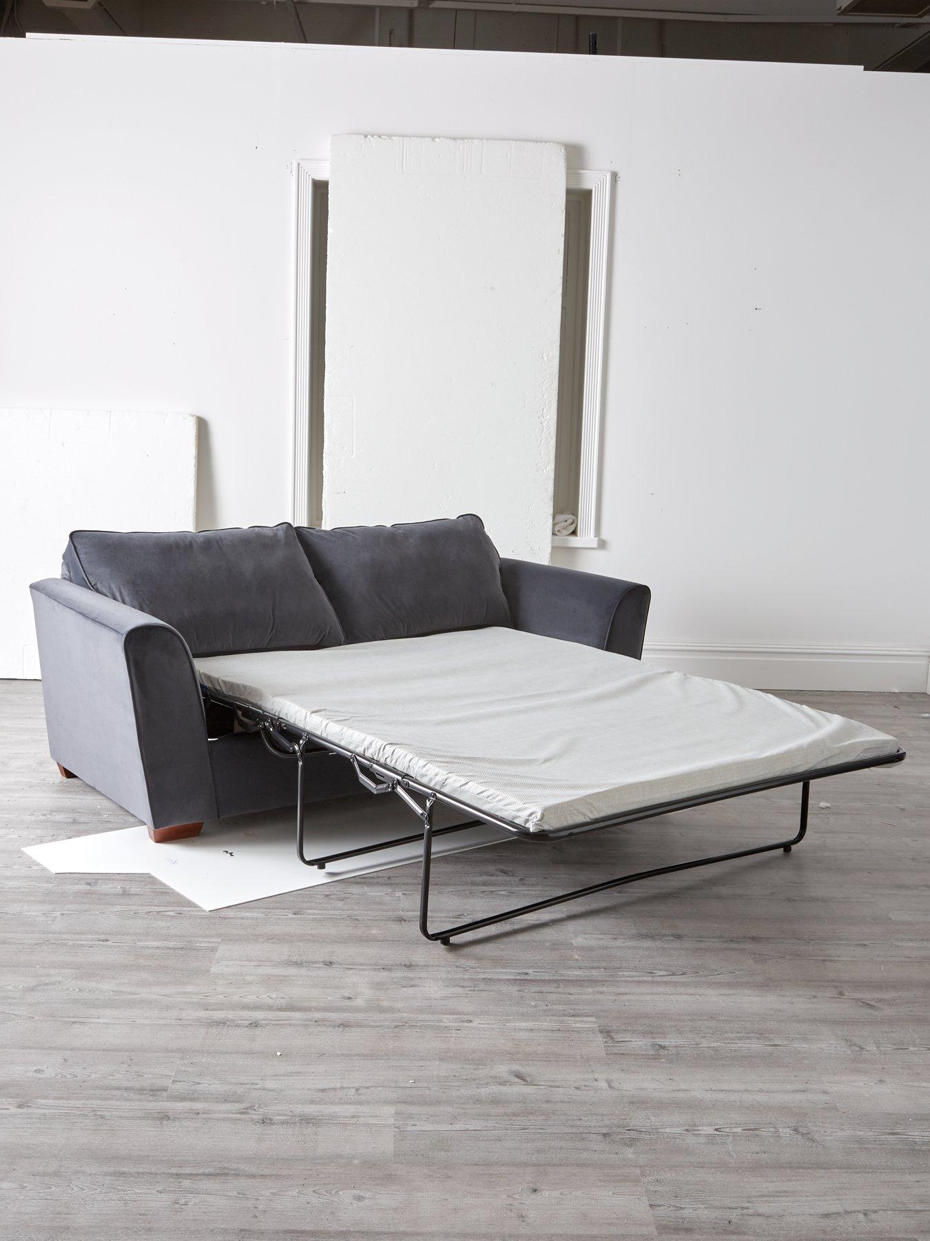 Very Home Jackson 2 Seater Velvet Sofa Bed Very.co.uk