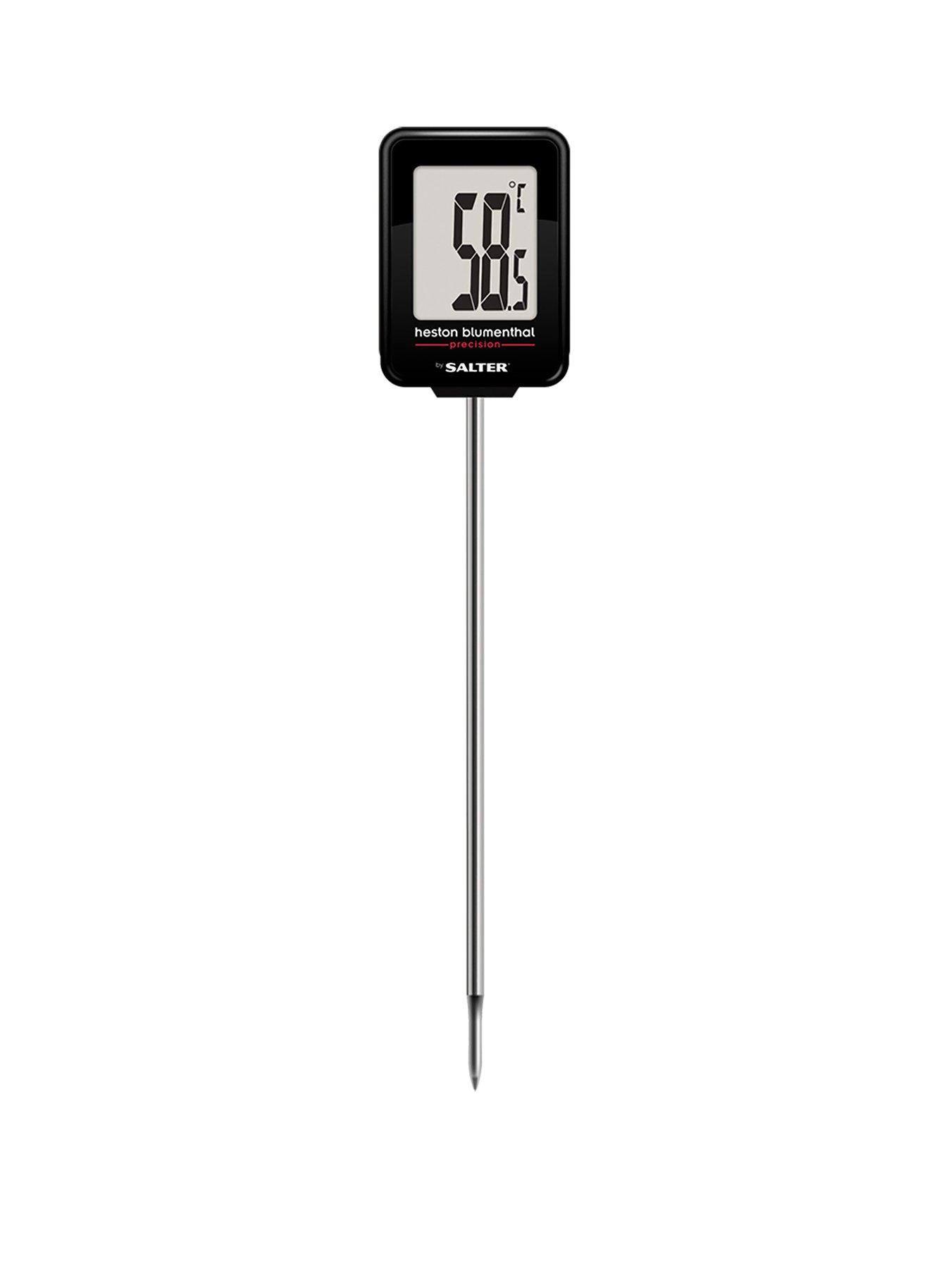 Product photograph of Heston Blumenthal By Salter Heston Blumenthal Digital Meat Thermometer from very.co.uk