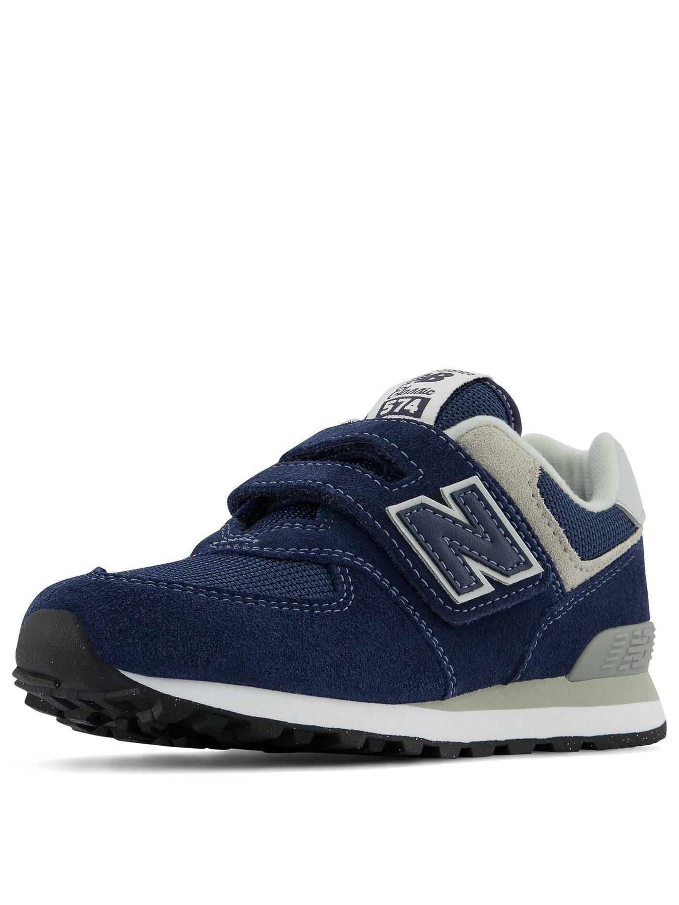 New Balance 574 Kids Trainers Navy Very