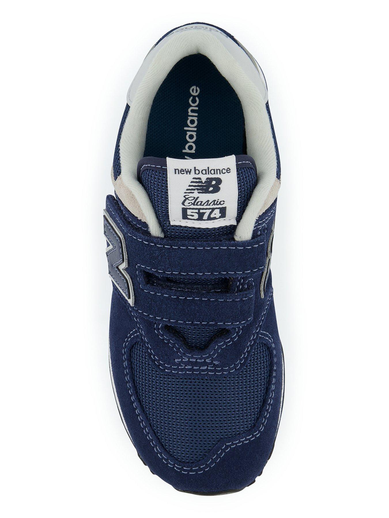 New Balance 574 Kids Trainers Navy Very