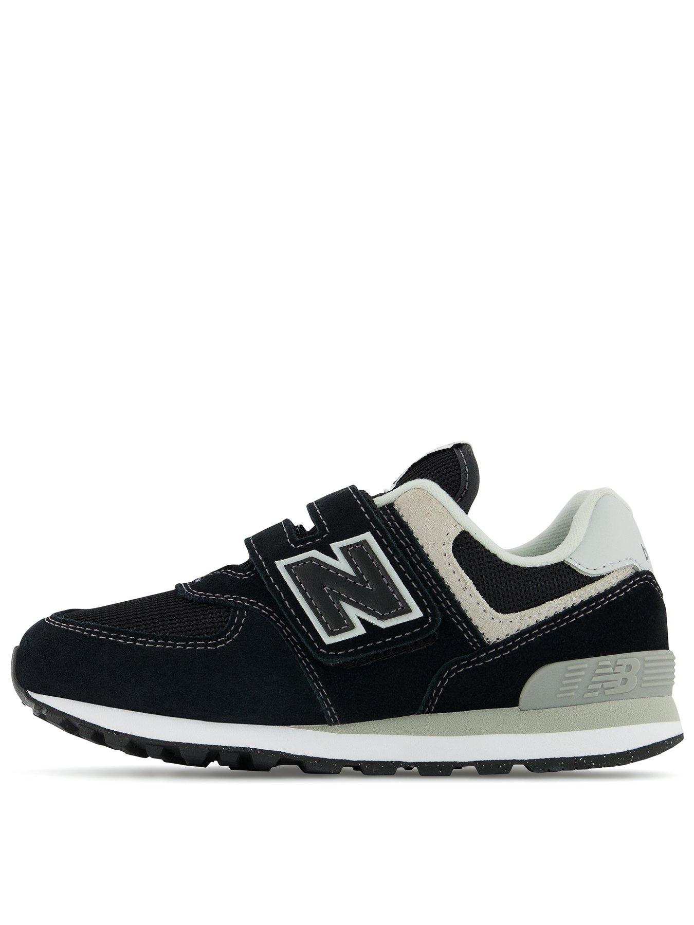 574 Kids Trainers Black