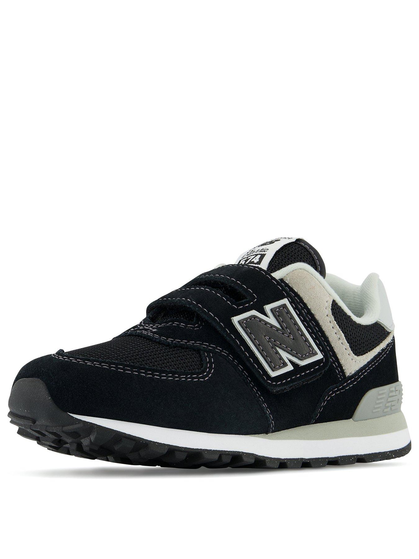 New Balance 574 Kids Trainers Black Very