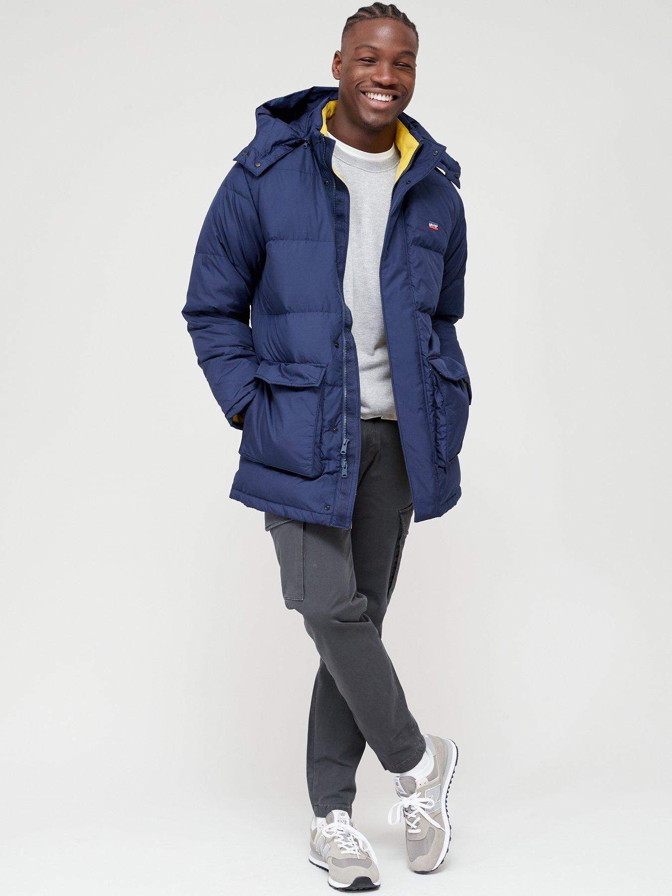 Levi's Fillmore Hooded Parka Jacket - Blue 