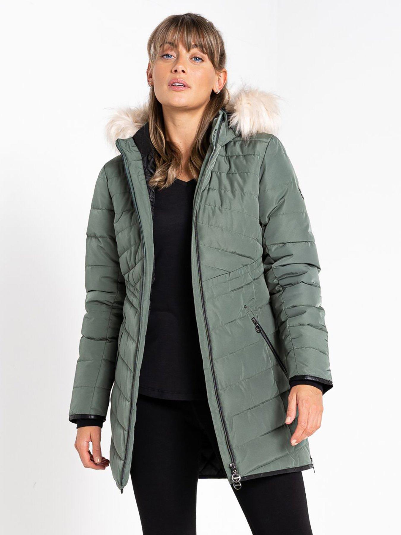 Dare 2b Laura Whitmore Striking III Jacket - Sage | very.co.uk