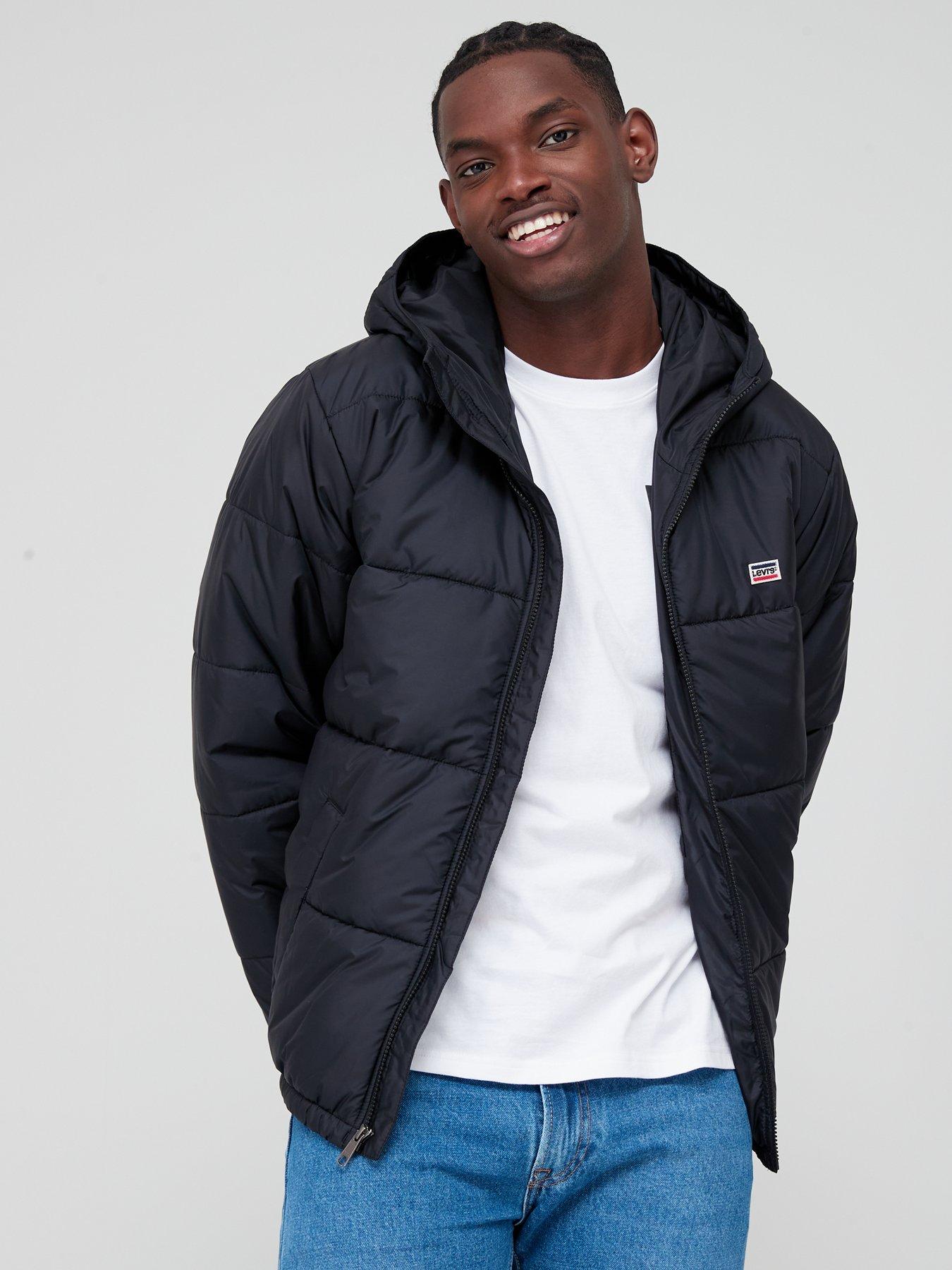 Levi's Telegraph Hooded Short Jacket - Black 