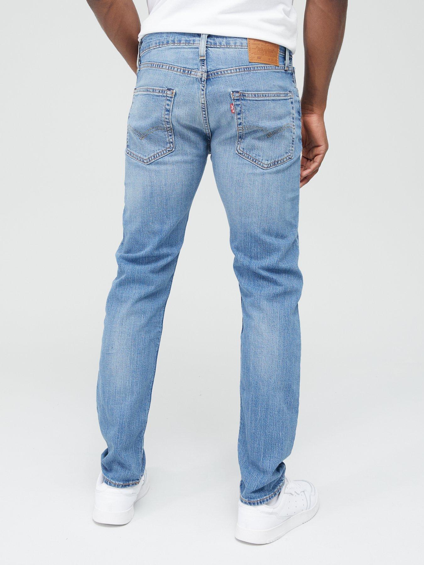 Levi's 502™ Tapered Fit Jeans - Brighter Days - Light Blue | very.co.uk