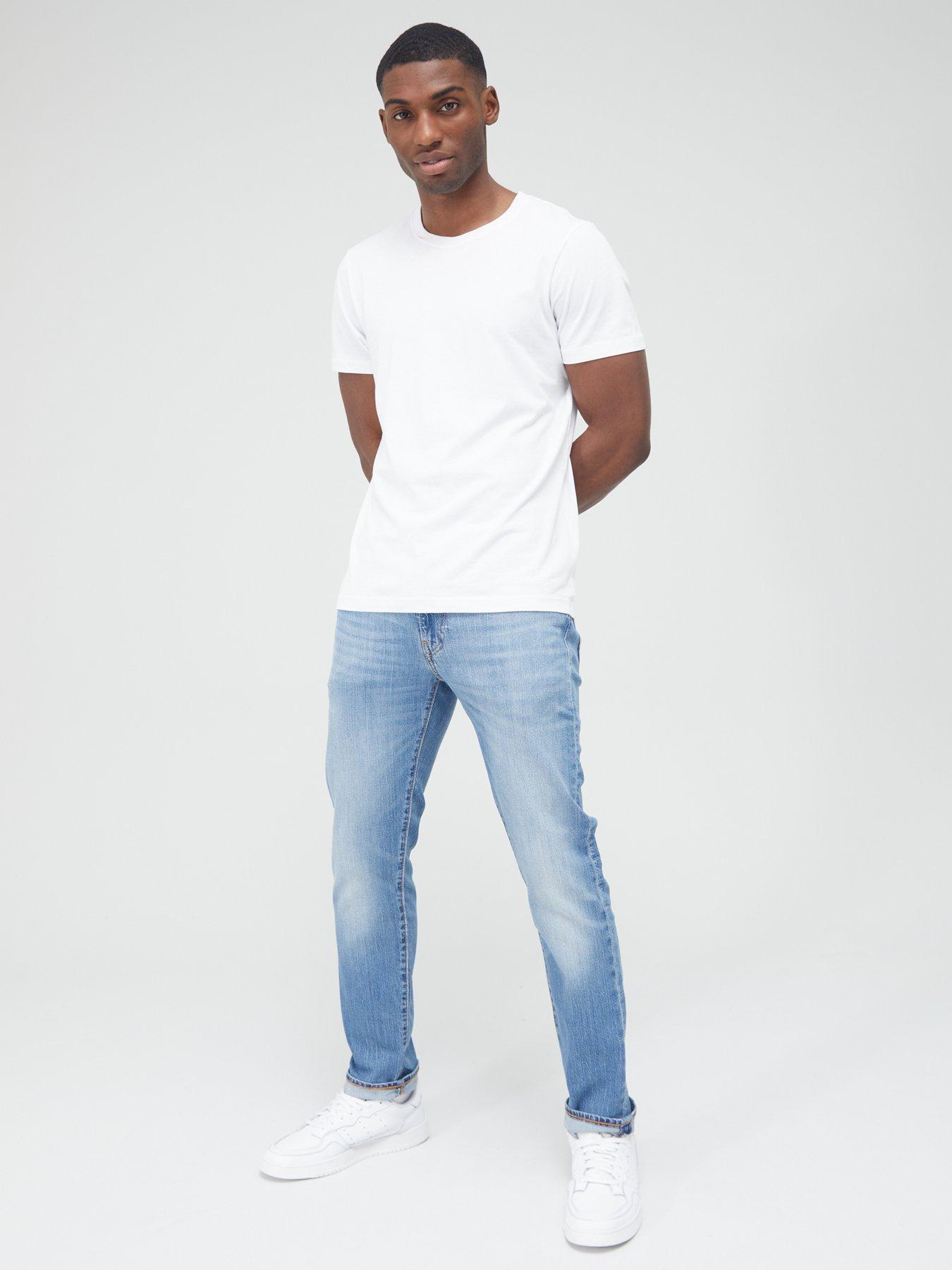 Levi's 502™ Tapered Fit Jeans - Brighter Days - Light Blue | Very.co.uk