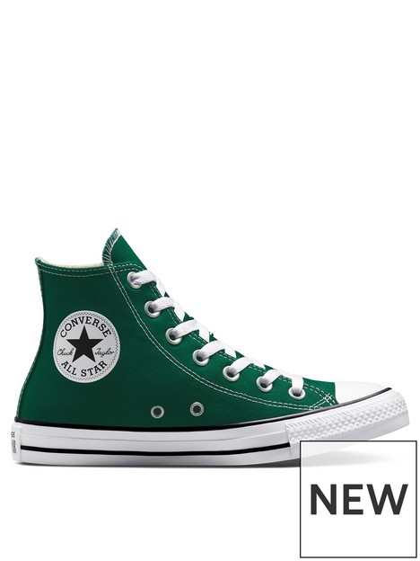 converse-chuck-taylor-all-star-desert-color-canvas-hi-top-dark-greenwhite