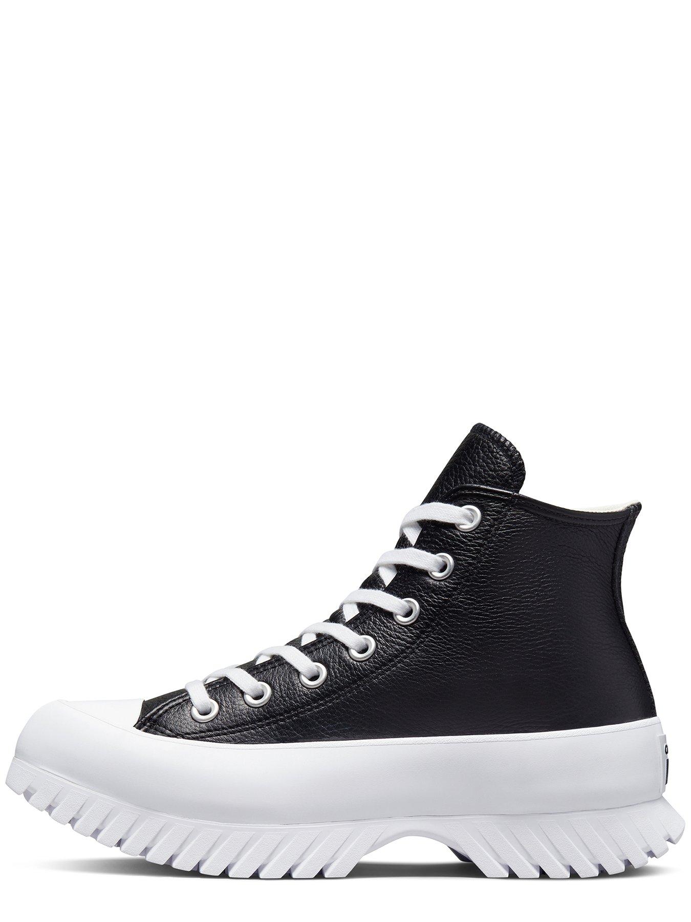 Lugged leather chuck taylor on sale all star white