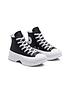  image of converse-chuck-taylor-all-star-lugged-leather-hi-tops-blackwhite