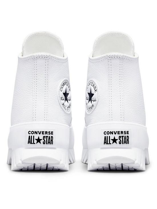stillFront image of converse-chuck-taylor-all-star-lugged-leather-hi-tops-white