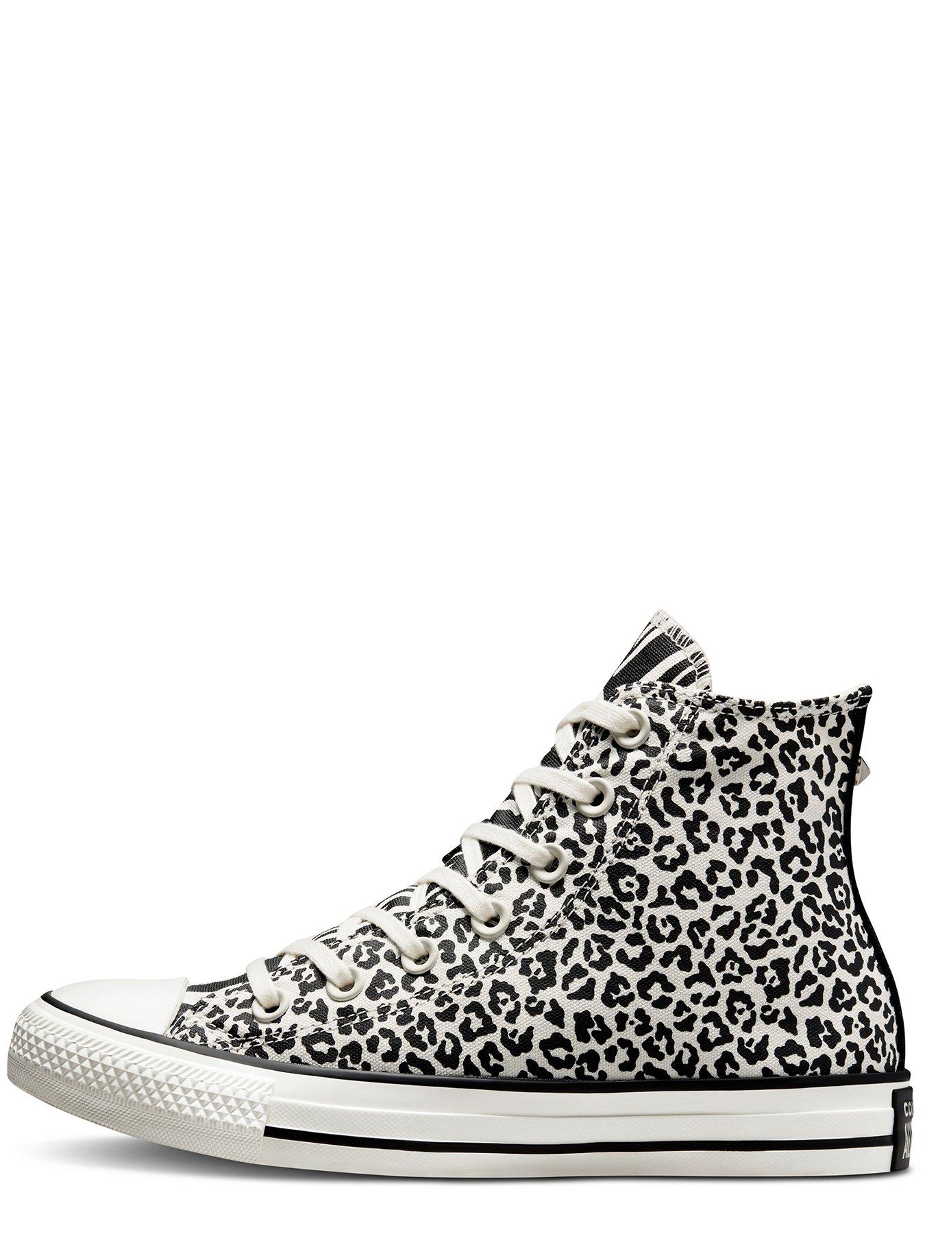 converse leopard high tops