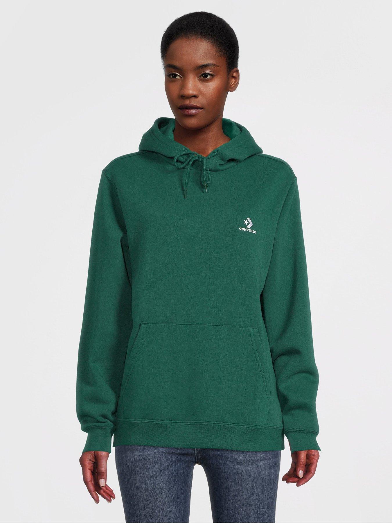 Converse star chevron 2024 graphic pullover hoodie