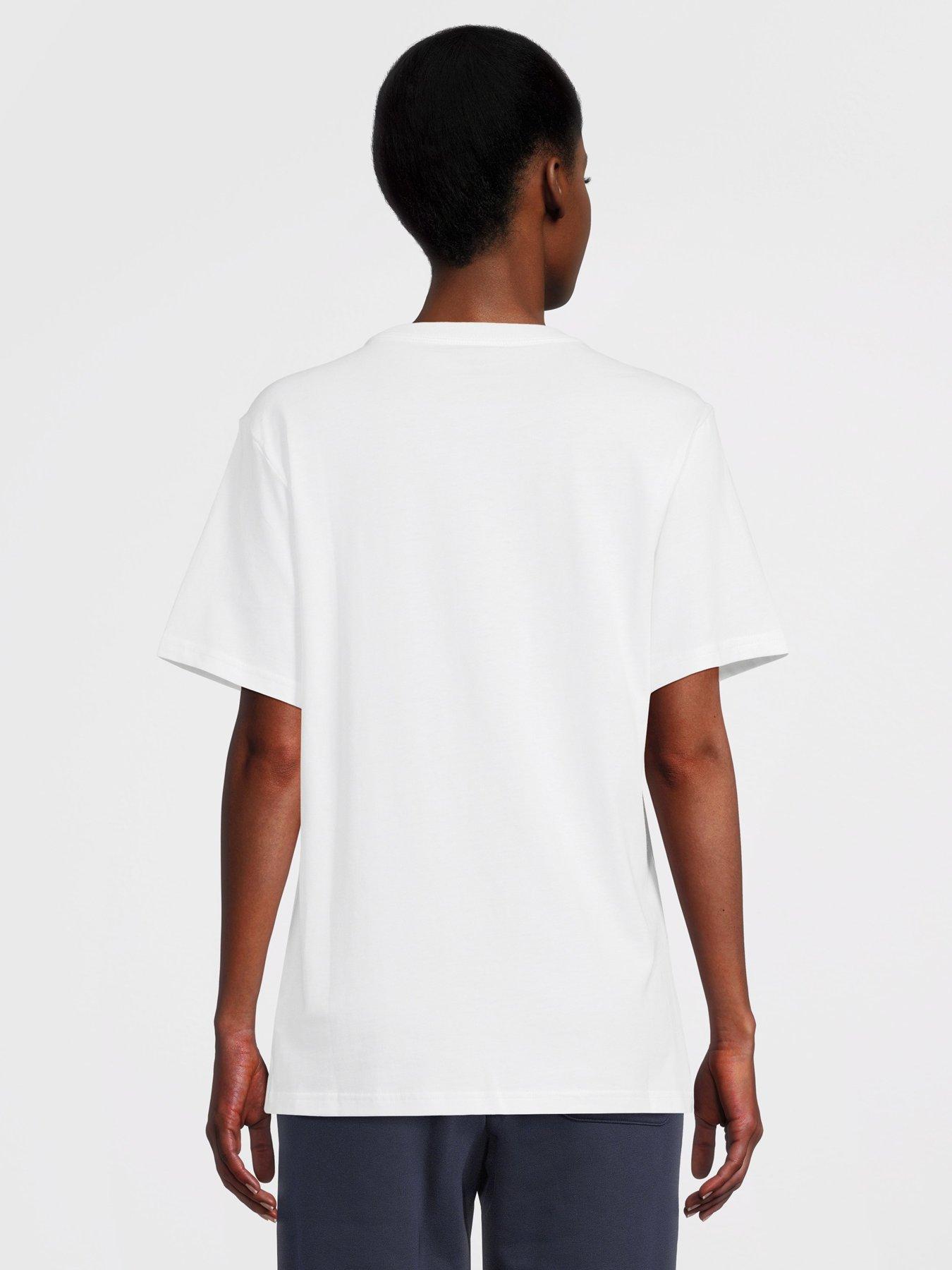 Image 2 of 5 of Converse Star Chevron T-Shirt - White
