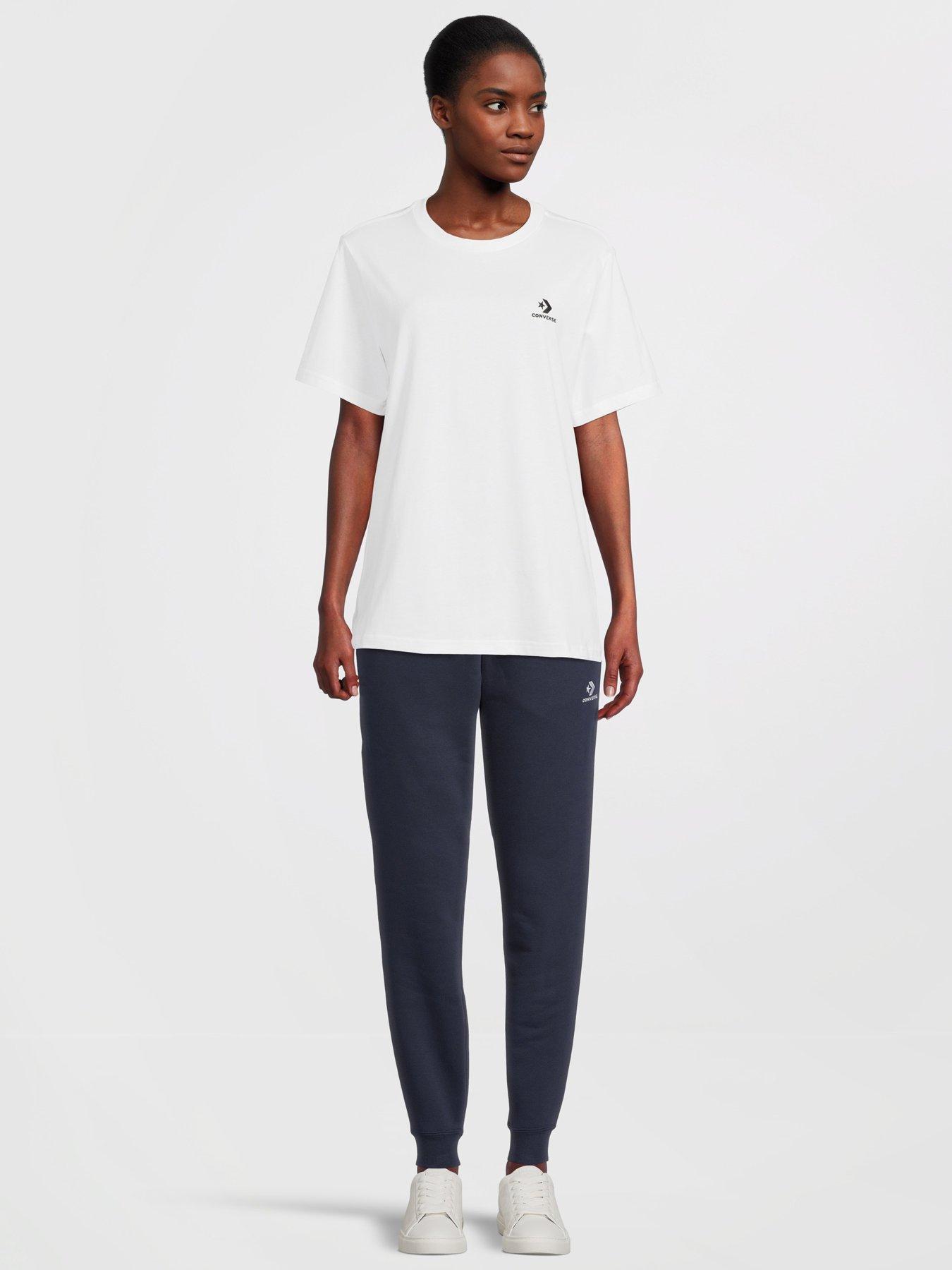 Image 3 of 5 of Converse Star Chevron T-Shirt - White