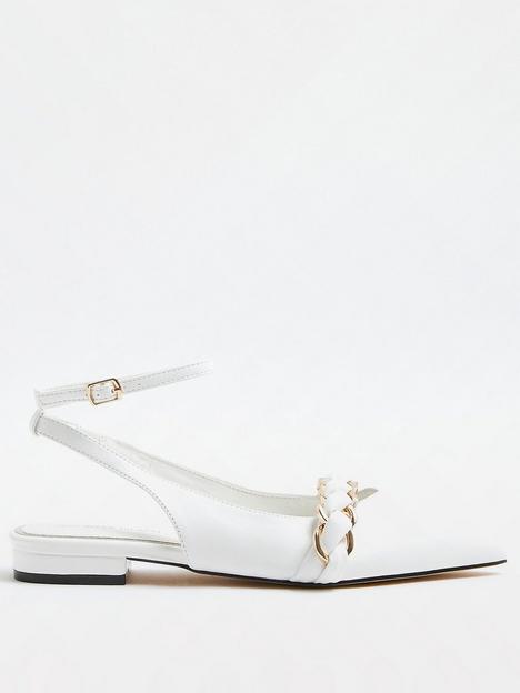 river-island-pointed-toe-sling-back-white
