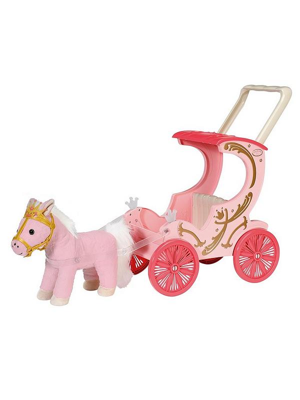 Image 1 of 7 of Baby Annabell Little Sweet Carriage &amp; Pony