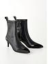  image of versace-jeans-couture-pointed-toe-ankle-boot