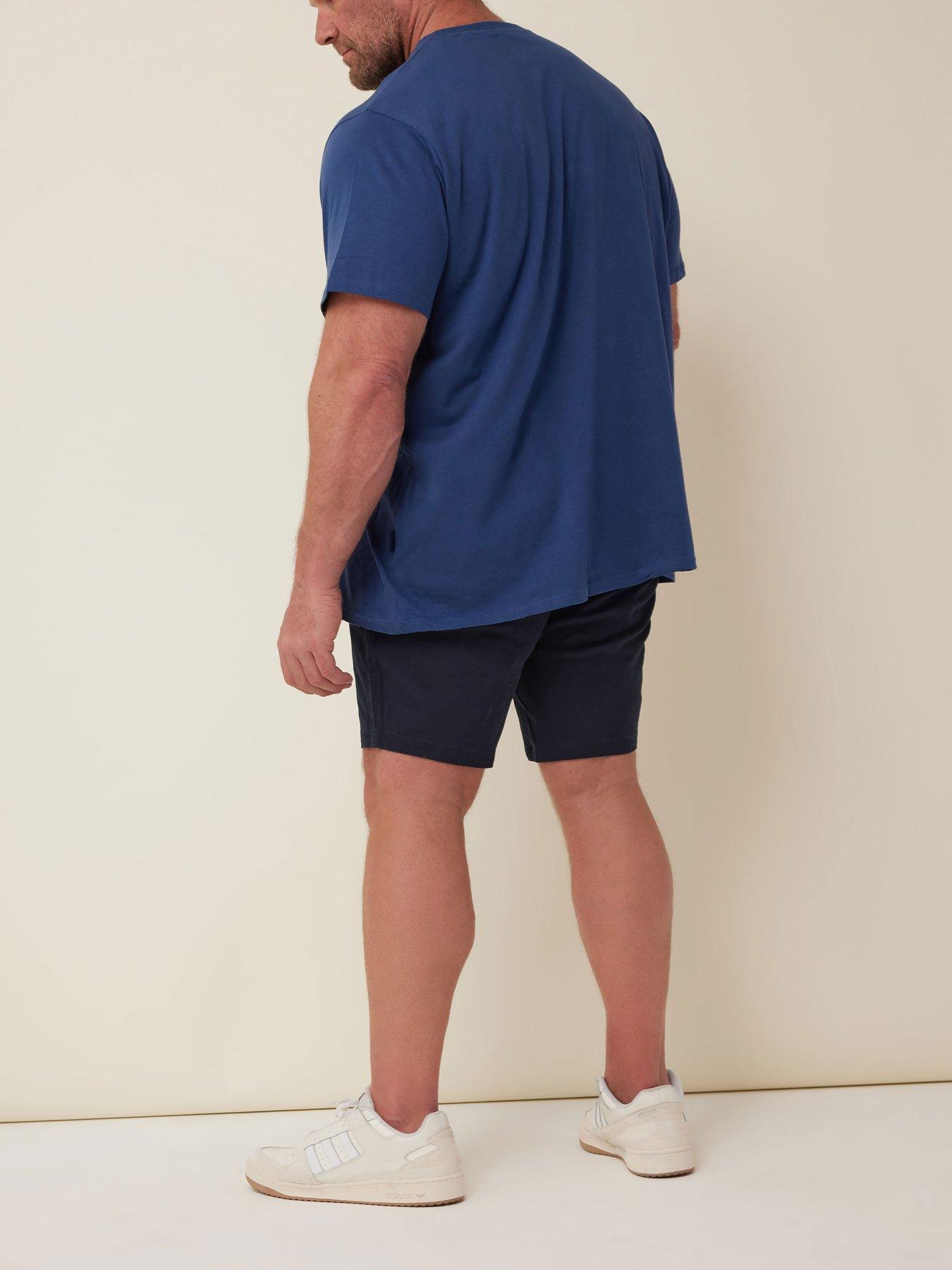 Image 2 of 4 of BadRhino Stretch Chino Shorts - Blue