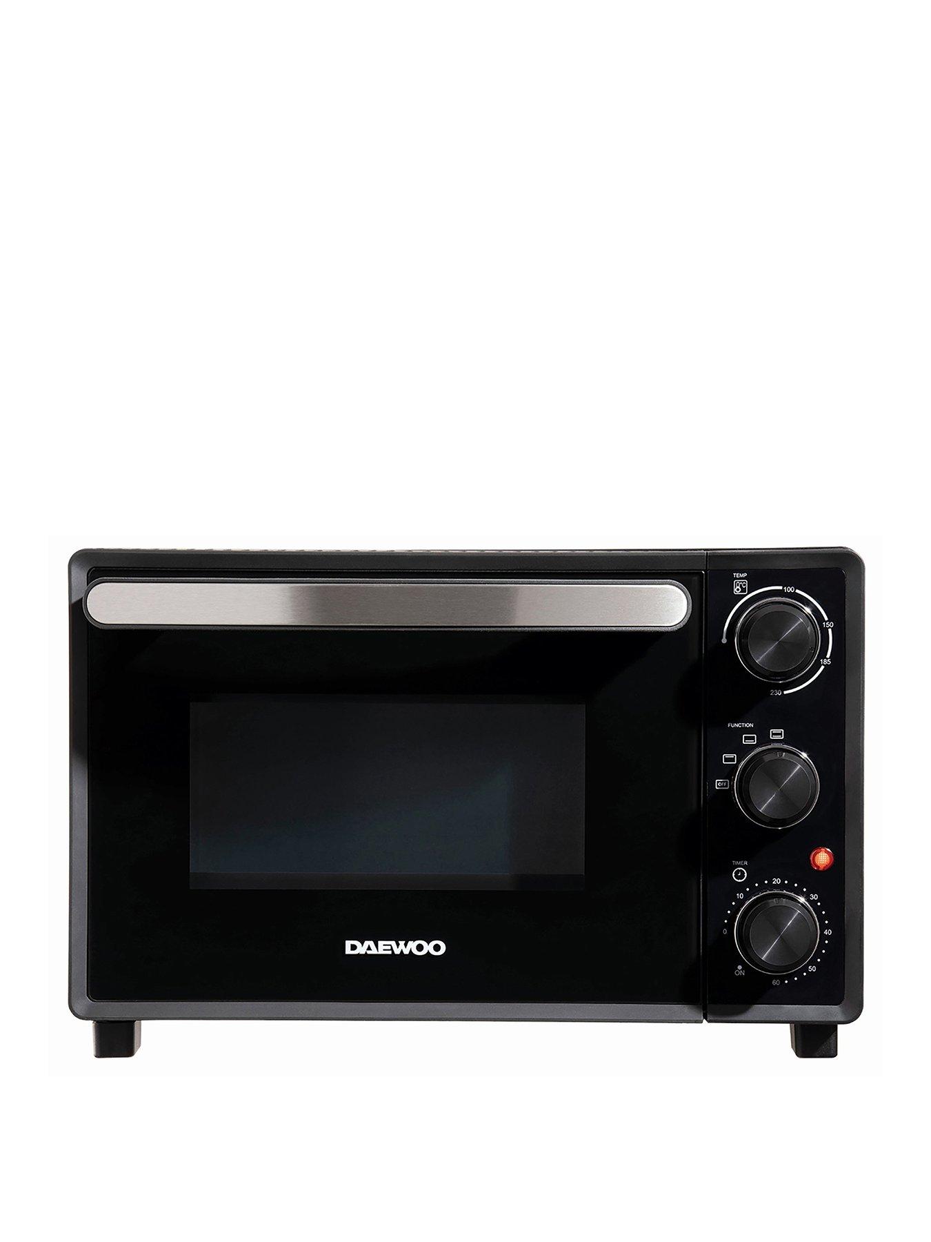 Product photograph of Daewoo 23l 1300w Mini Oven from very.co.uk