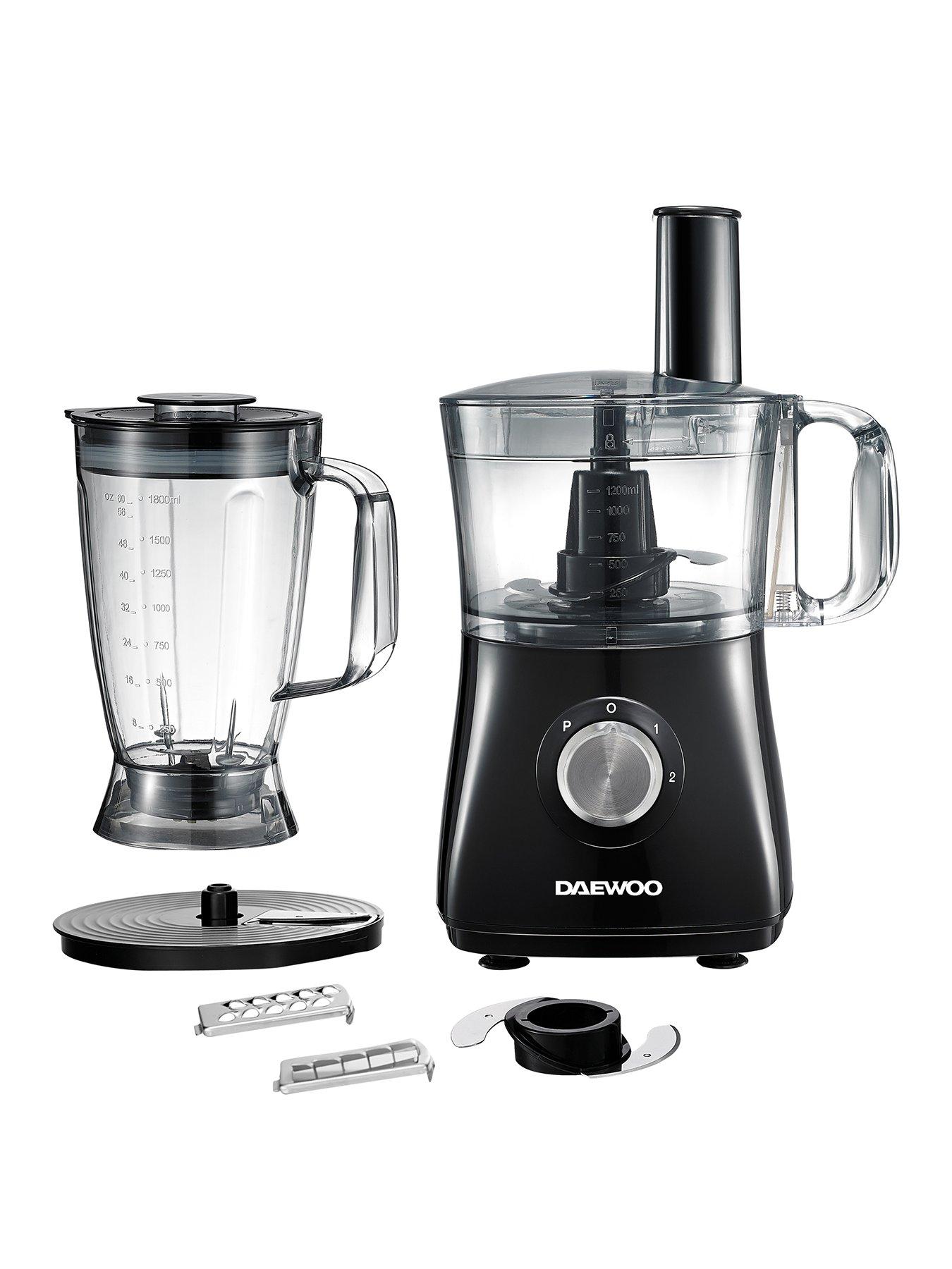 Product photograph of Daewoo 2l 750w Food Processor from very.co.uk