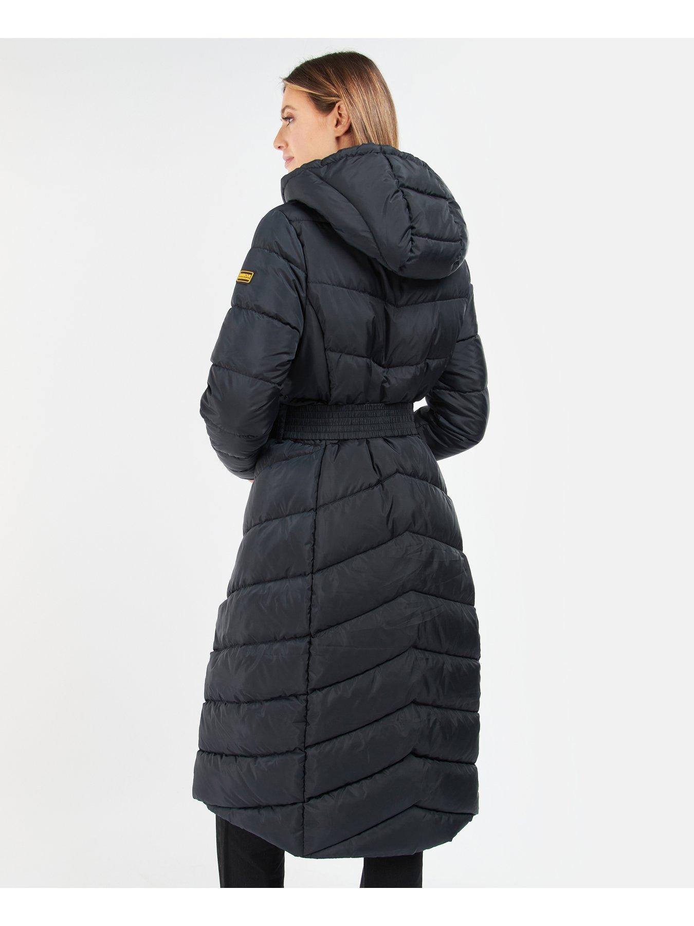 Barbour long quilted coat womens best sale