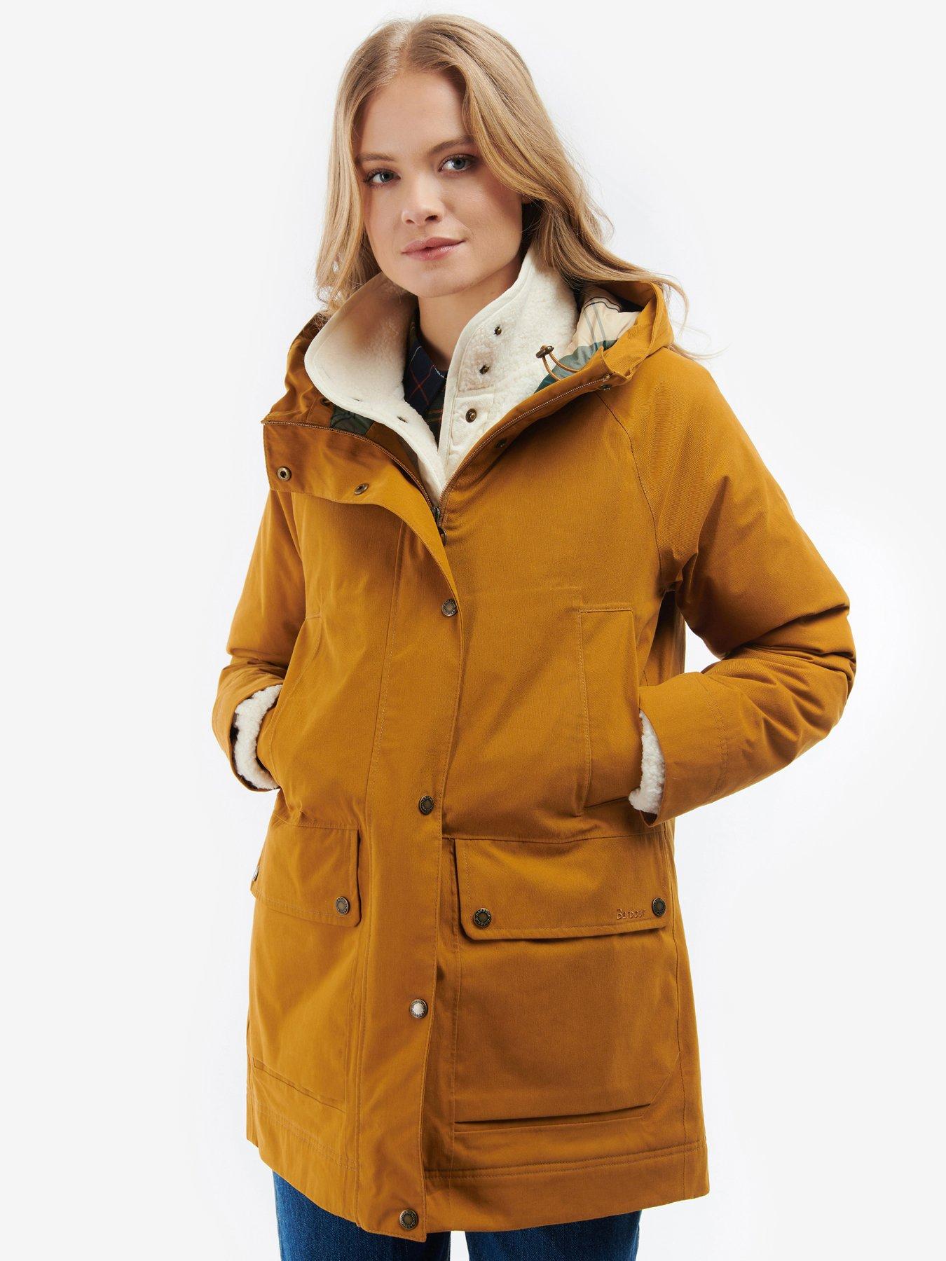 Barbour beadnell sales jacket yellow