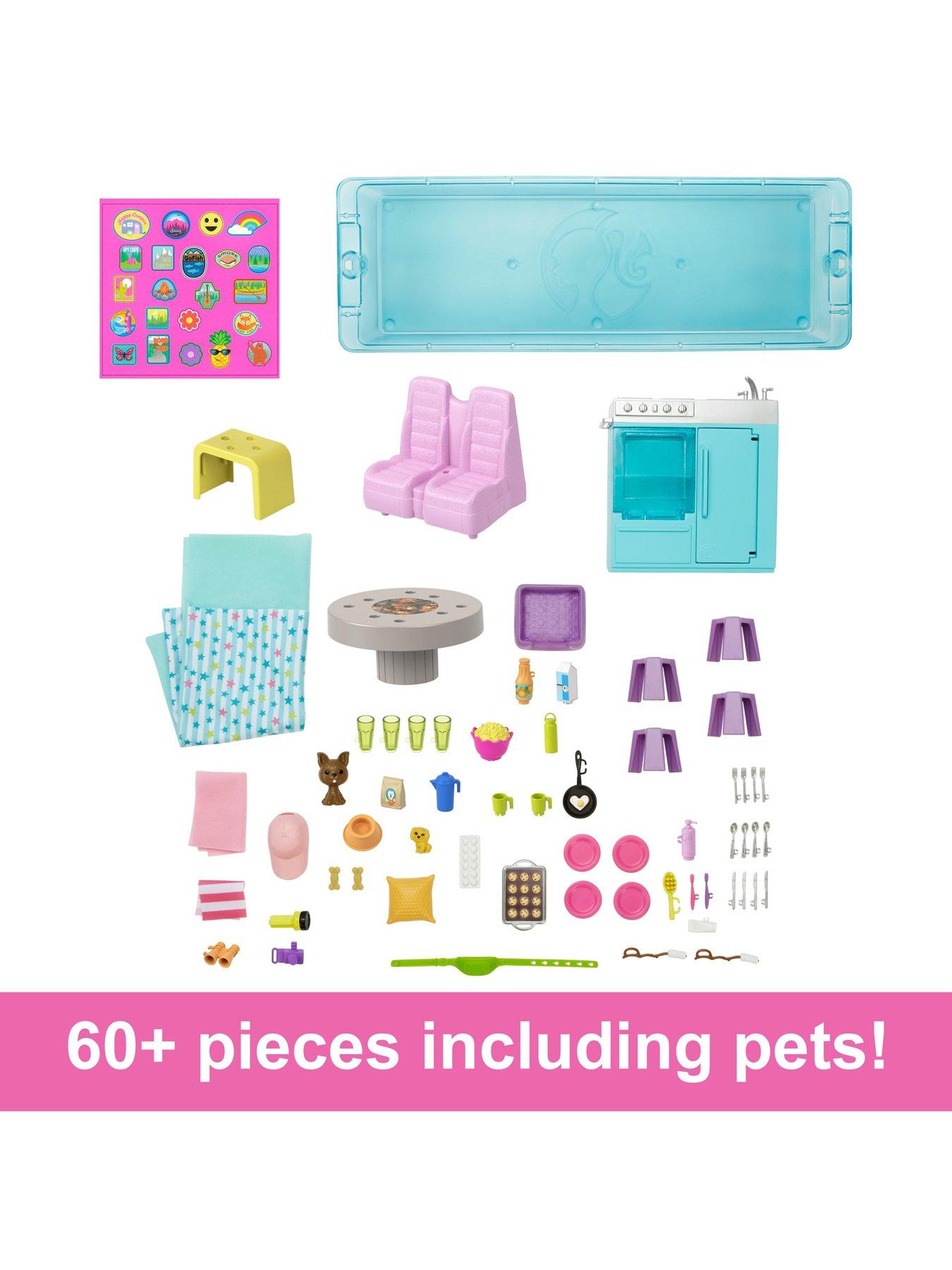 Barbie store camper accessories