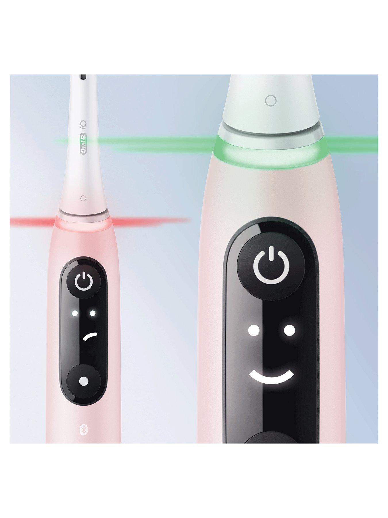 Oral-B IO6 Ultimate Clean Electric Toothbrush - Pink Sand | Very.co.uk