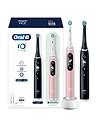 Image thumbnail 1 of 5 of Oral-B iO6 Black Lava and&nbsp;Pink Sand Electric Toothbrush Duo Pack