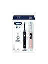 Image thumbnail 2 of 5 of Oral-B iO6 Black Lava and&nbsp;Pink Sand Electric Toothbrush Duo Pack