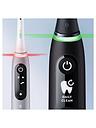 Image thumbnail 4 of 5 of Oral-B iO6 Black Lava and&nbsp;Pink Sand Electric Toothbrush Duo Pack