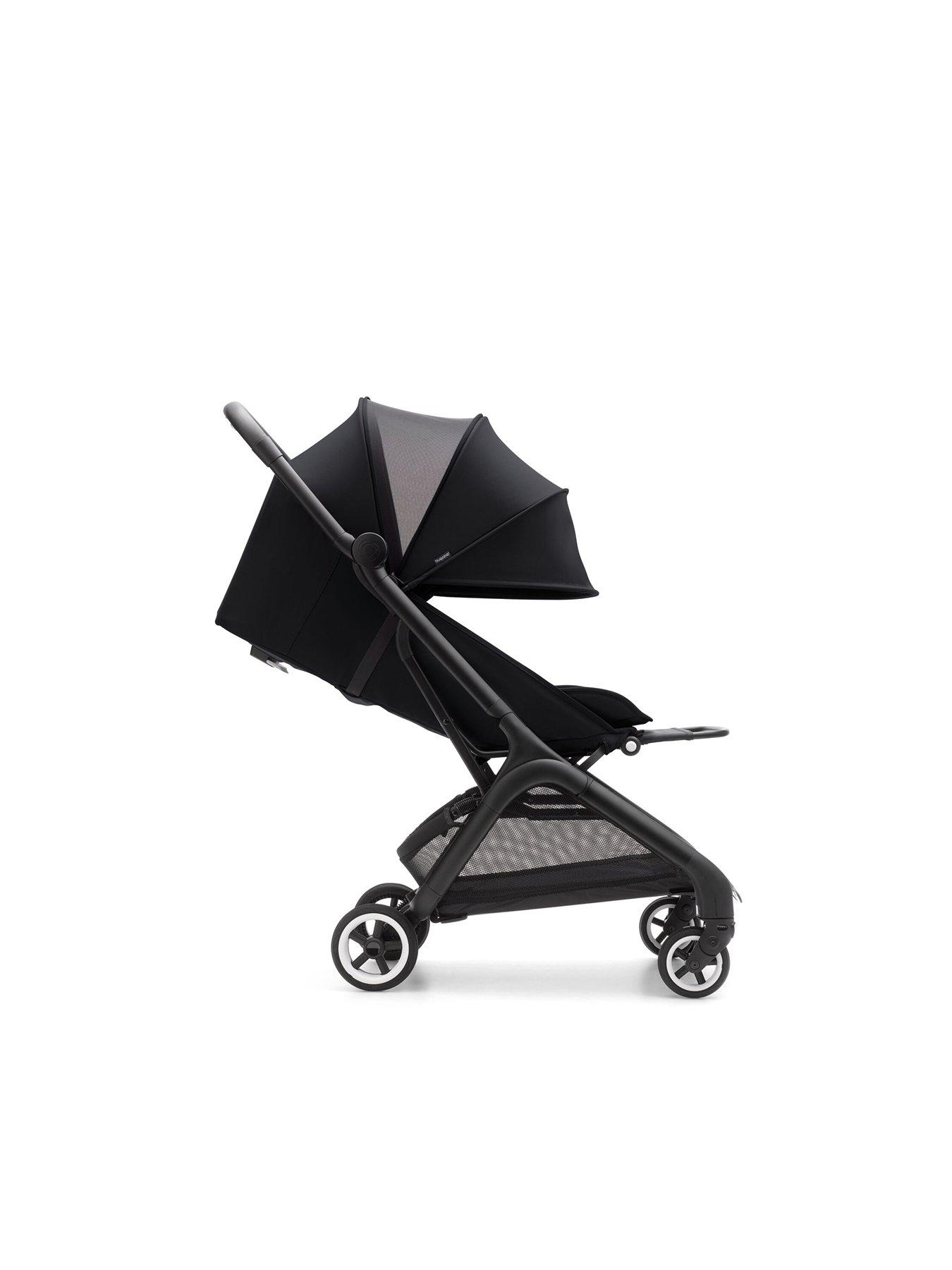 Bugaboo Butterfly - 1 Second Fold Ultra-Compact Stroller - Lightweight &  Compact - Great for Travel - Midnight Black