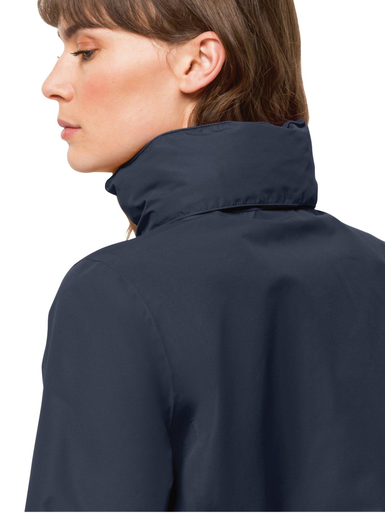 Image 2 of 4 of Jack Wolfskin Stormy Point 2l Jacket - Navy