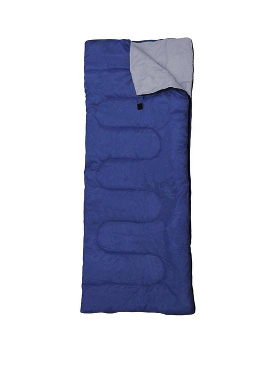 front image of trekker-300-sleeping-bag--blue-grey