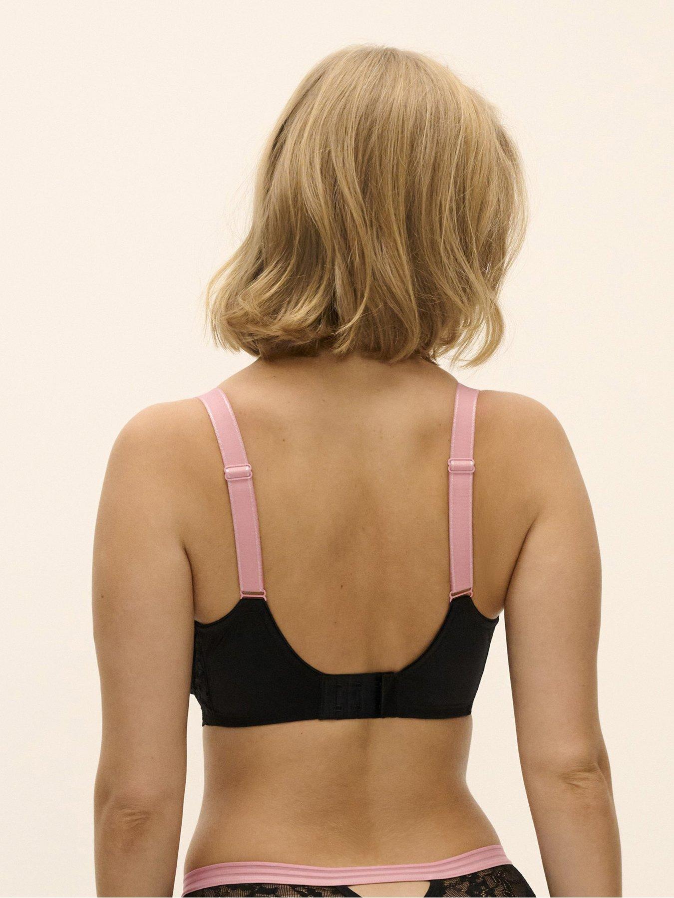 Image 2 of 3 of Freya Underwired Side Support Bra - Black