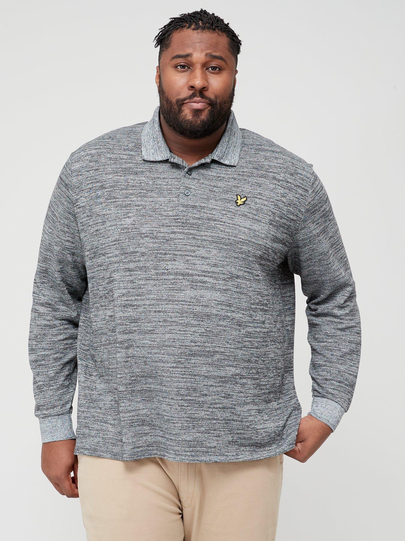 Lyle and scott long sleeve best sale polo shirt