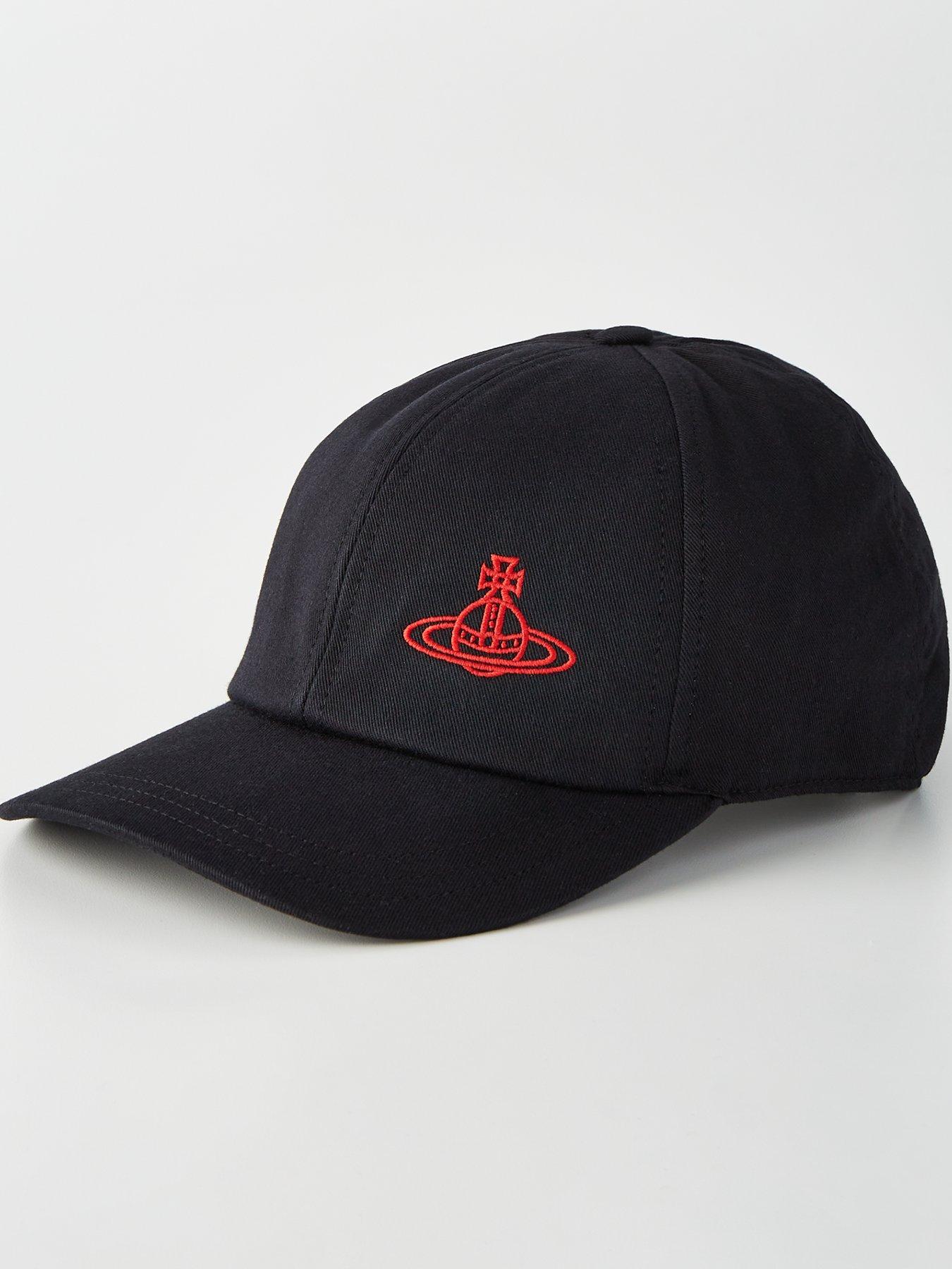 Vivienne Westwood Orb Logo Baseball Cap - Black | very.co.uk