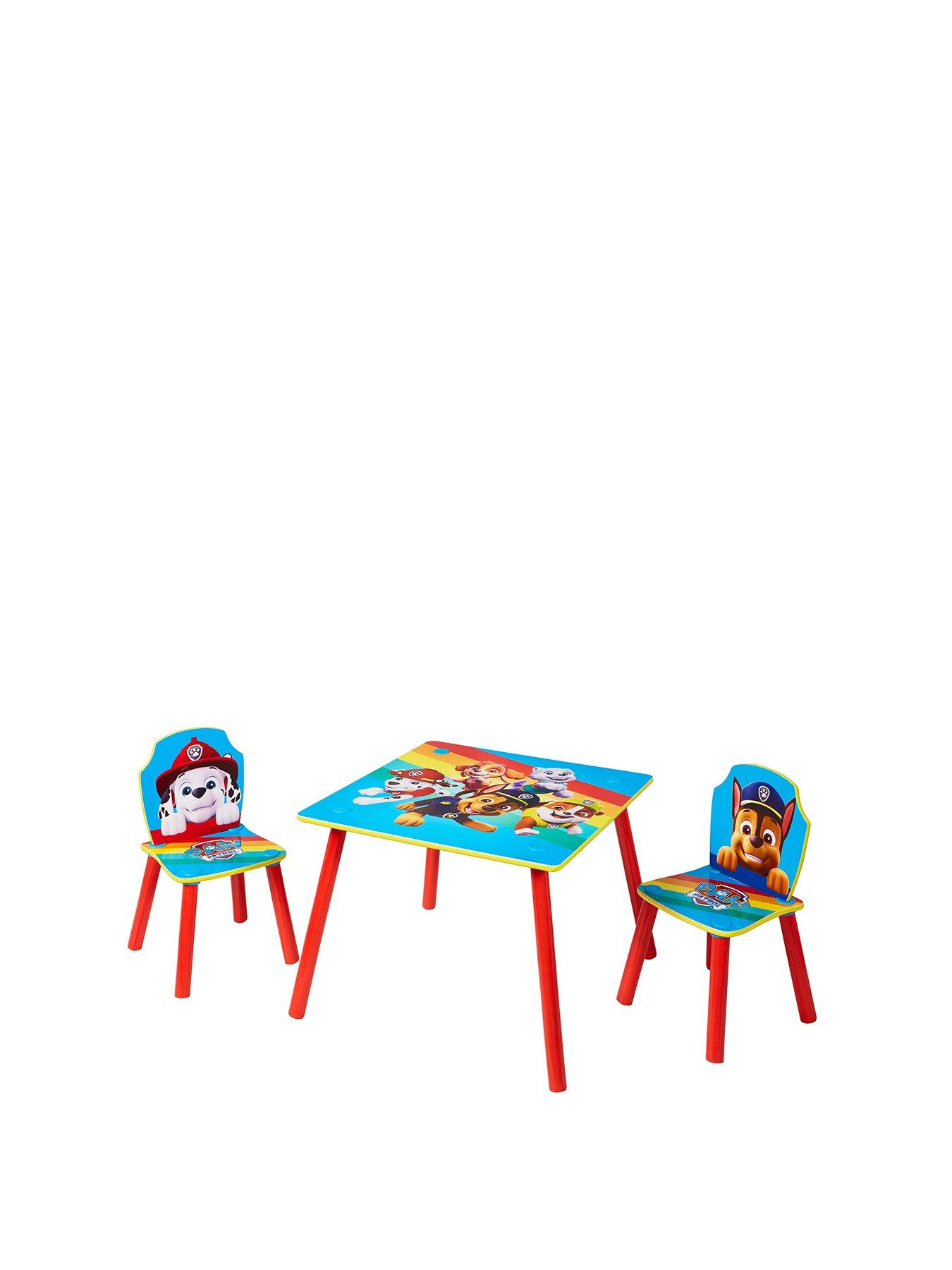 Paw Patrol Table And Chairs Set