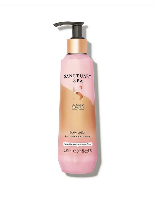 Image 1 of 5 of Sanctuary Spa Lily &amp; Rose Collection Body Lotion 250ml