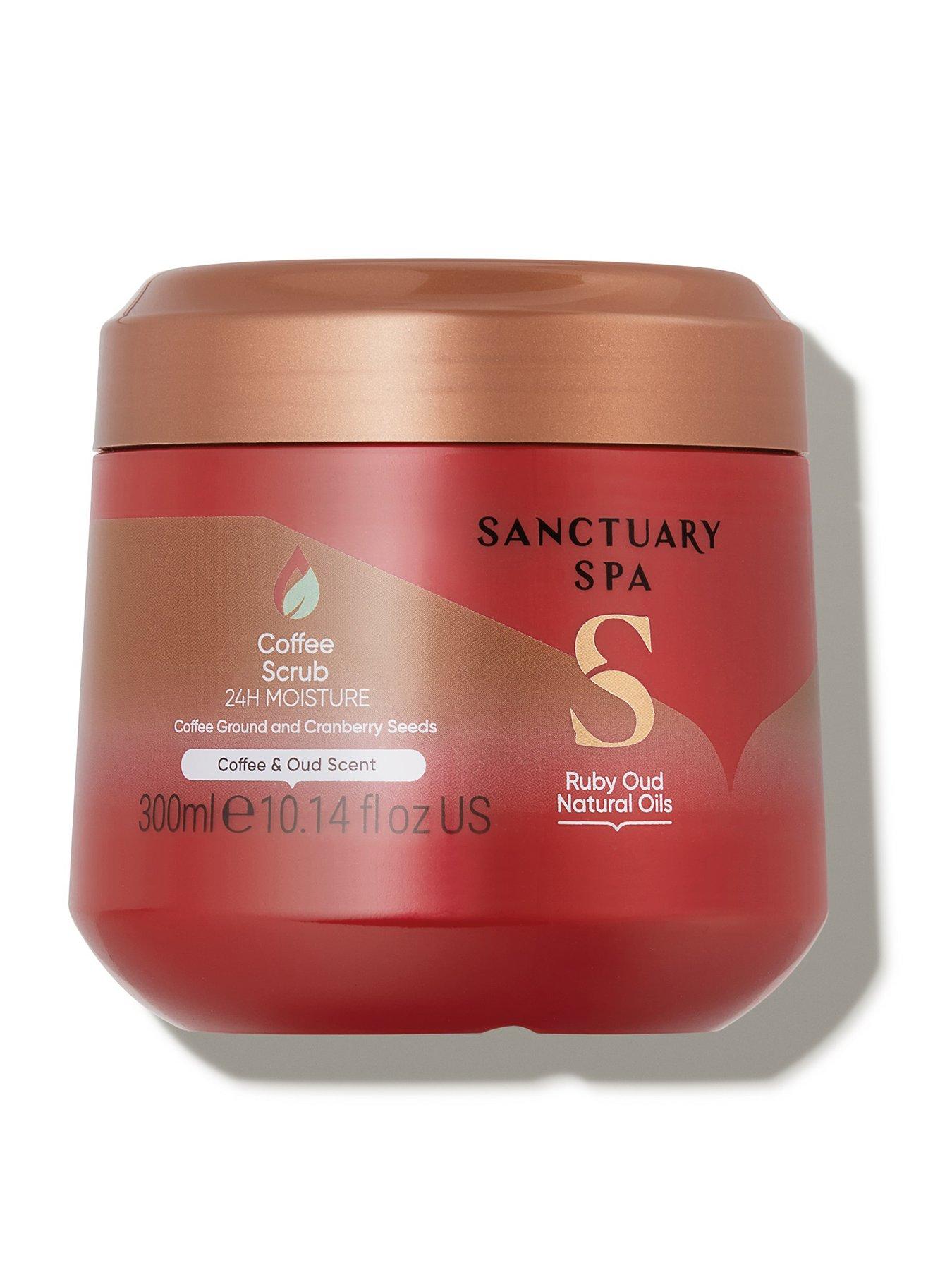 Sanctuary Spa Ruby Oud Natural Oils Coffee Scrub 300ml