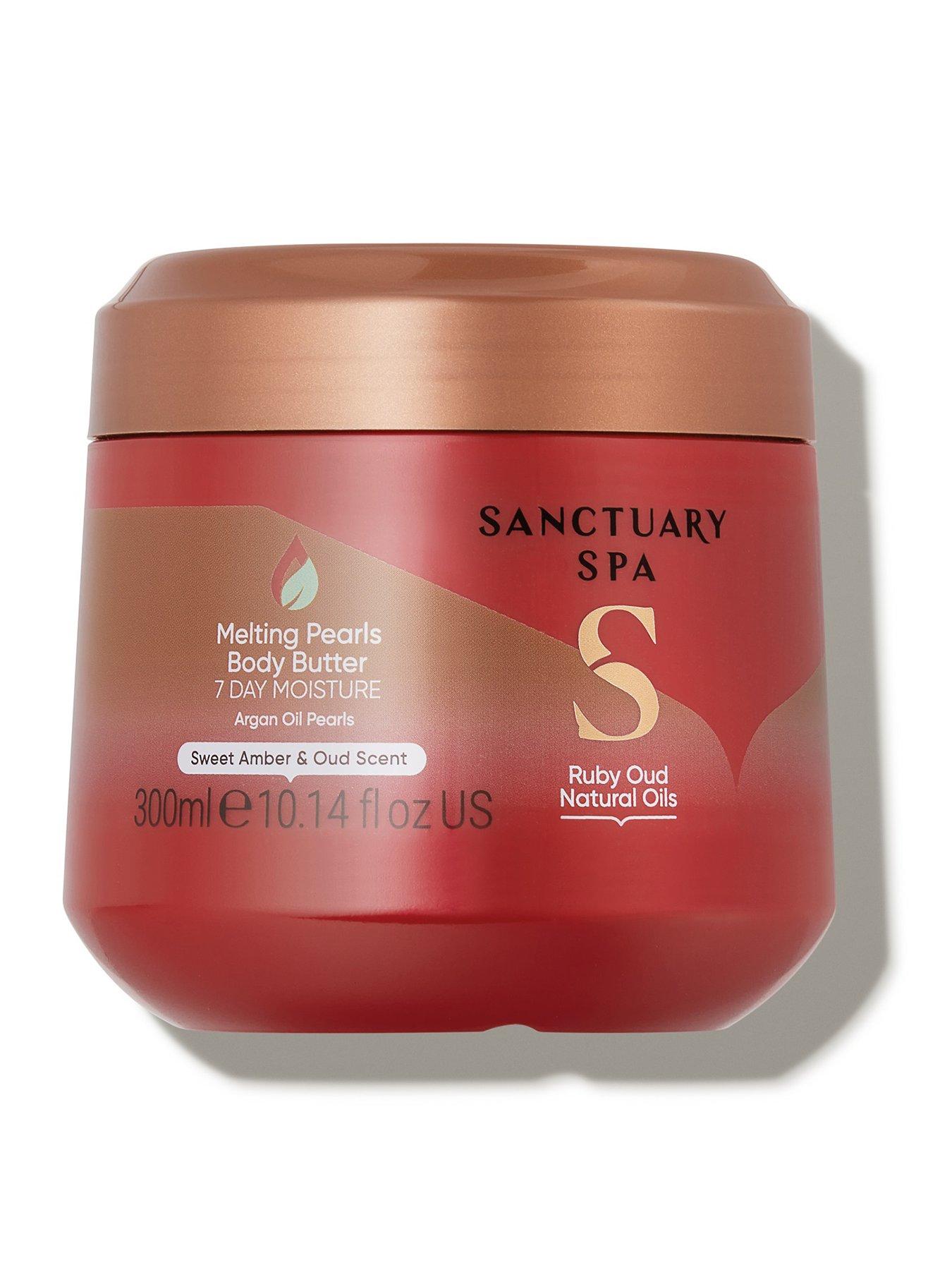 Sanctuary Spa Ruby Oud Natural Oils Melting Pearl Body Butter 300ml
